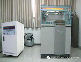 Voltage & frequency stabilizer for Panaco spectrometer in Netherlands